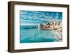 View of Bogliasco. Bogliasco is a Ancient Fishing Village in Italy-Alex Tihonovs-Framed Photographic Print