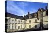 View of Boistissandeau Castle, Les Herbiers, Pays De La Loire, France-null-Stretched Canvas