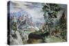 View of Bomarzo, 1592-Tarquinio Ligustri-Stretched Canvas