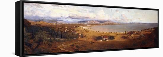 View of Bombay Looking South-East from Malabar Hill-Horace Van Ruith-Framed Stretched Canvas