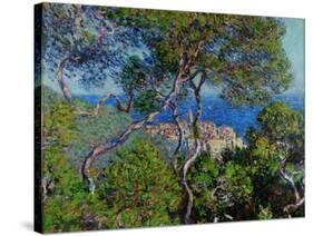 View of Bordhighera, Italy.-Claude Monet-Stretched Canvas