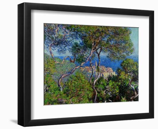 View of Bordhighera, Italy.-Claude Monet-Framed Premium Giclee Print