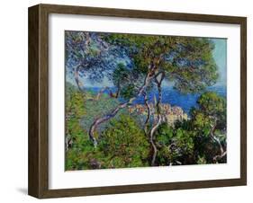 View of Bordhighera, Italy.-Claude Monet-Framed Giclee Print