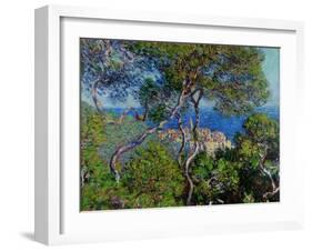 View of Bordhighera, Italy.-Claude Monet-Framed Giclee Print