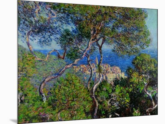View of Bordhighera, Italy.-Claude Monet-Mounted Giclee Print
