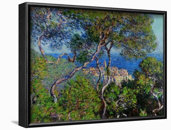 View of Bordhighera, Italy.-Claude Monet-Framed Giclee Print