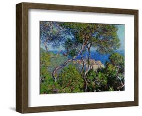 View of Bordhighera, Italy.-Claude Monet-Framed Giclee Print