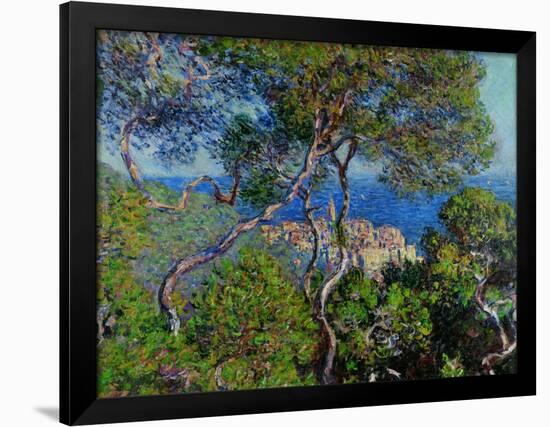View of Bordhighera, Italy.-Claude Monet-Framed Giclee Print