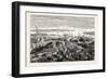 View of Boston from Bunker's Hill, USA, 1870s-null-Framed Giclee Print