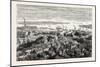 View of Boston from Bunker's Hill, USA, 1870s-null-Mounted Giclee Print