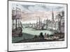 View of Boston Harbor-null-Mounted Giclee Print