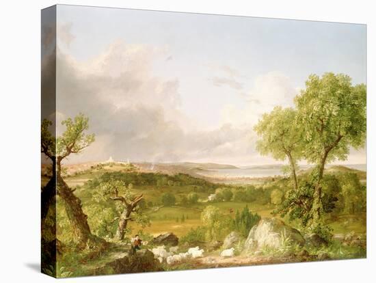 View of Boston-Thomas Cole-Stretched Canvas