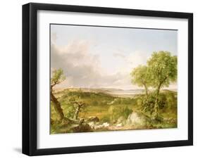 View of Boston-Thomas Cole-Framed Giclee Print