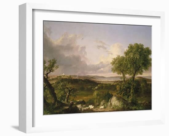 View of Boston-Filipo Or Frederico Bartolini-Framed Giclee Print