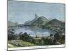 View of Botafogo Bay, Rio De Janeiro, Brazil, C1880-null-Mounted Giclee Print