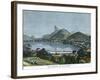 View of Botafogo Bay, Rio De Janeiro, Brazil, C1880-null-Framed Giclee Print