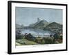 View of Botafogo Bay, Rio De Janeiro, Brazil, C1880-null-Framed Giclee Print