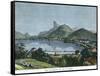 View of Botafogo Bay, Rio De Janeiro, Brazil, C1880-null-Framed Stretched Canvas