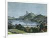 View of Botafogo Bay, Rio De Janeiro, Brazil, C1880-null-Framed Giclee Print