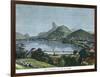 View of Botafogo Bay, Rio De Janeiro, Brazil, C1880-null-Framed Giclee Print