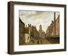 View of Boterbrug with the Tower of the Stadhuis, Delft, C.1653-59-Jan Van Der Heyden-Framed Giclee Print