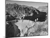 View of Boulder Dam, 726 Ft. High with Lake Mead, 115 Miles Long, Stretching Out in the Background-Andreas Feininger-Mounted Photographic Print