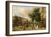 View of Boulevard Montmartre, Paris, 1830-Guiseppe Canella-Framed Giclee Print