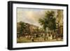 View of Boulevard Montmartre, Paris, 1830-Guiseppe Canella-Framed Giclee Print