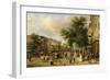 View of Boulevard Montmartre, Paris, 1830-Guiseppe Canella-Framed Giclee Print