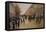 View of Boulevards-Jean Béraud-Framed Stretched Canvas