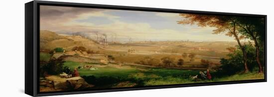 View of Bradford, 1849-William Cowen-Framed Stretched Canvas