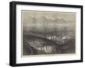 View of Bradford from Cliff Quarry-null-Framed Giclee Print