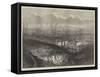 View of Bradford from Cliff Quarry-null-Framed Stretched Canvas