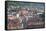 View of Brasov, Transylvania, Romania, Europe-Ian Trower-Framed Stretched Canvas