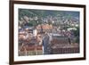 View of Brasov, Transylvania, Romania, Europe-Ian Trower-Framed Photographic Print