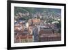 View of Brasov, Transylvania, Romania, Europe-Ian Trower-Framed Photographic Print