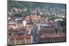 View of Brasov, Transylvania, Romania, Europe-Ian Trower-Mounted Photographic Print