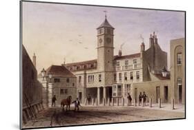 View of Bridge House in Bridge Yard, Tooley Street, Bermondsey, London, 1846-Thomas Hosmer Shepherd-Mounted Giclee Print