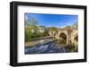 View of bridge over the Derwent River in Matlock Town, Derbyshire, England, United Kingdom, Europe-Frank Fell-Framed Photographic Print