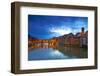 View of Bridge Ponte Vecchio. Florence, Italy-silver-john-Framed Photographic Print