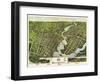 View of Bridgeport, Connecticut, 1875-O^H^ Bailey-Framed Giclee Print