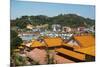 View of Brinchang Town and Chinese Temple, Cameron Highlands, Pahang, Malaysia, Asia-Jochen Schlenker-Mounted Photographic Print