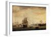 View of Bristol Dock and Quay, 1787-Thomas Whitcombe-Framed Giclee Print