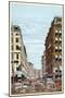 View Of Broadway And Maiden Lane, New York City-null-Mounted Art Print