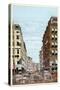 View Of Broadway And Maiden Lane, New York City-null-Stretched Canvas