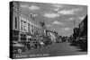 View of Broadway - Idaho Falls, ID-Lantern Press-Stretched Canvas