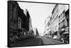 View of Broadway - Tacoma, WA-Lantern Press-Framed Stretched Canvas