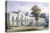 View of Brompton Lodge, Kensington, London, 1857-Thomas Hosmer Shepherd-Stretched Canvas