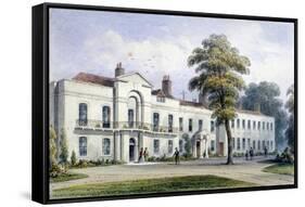 View of Brompton Lodge, Kensington, London, 1857-Thomas Hosmer Shepherd-Framed Stretched Canvas