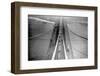 View of Brooklyn Bridge from Bridge Tower, New York-null-Framed Photographic Print